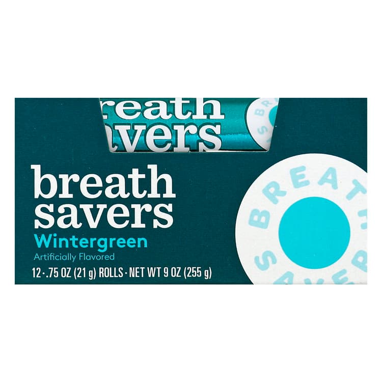 Breath Savers Breath Mints, Wintergreen