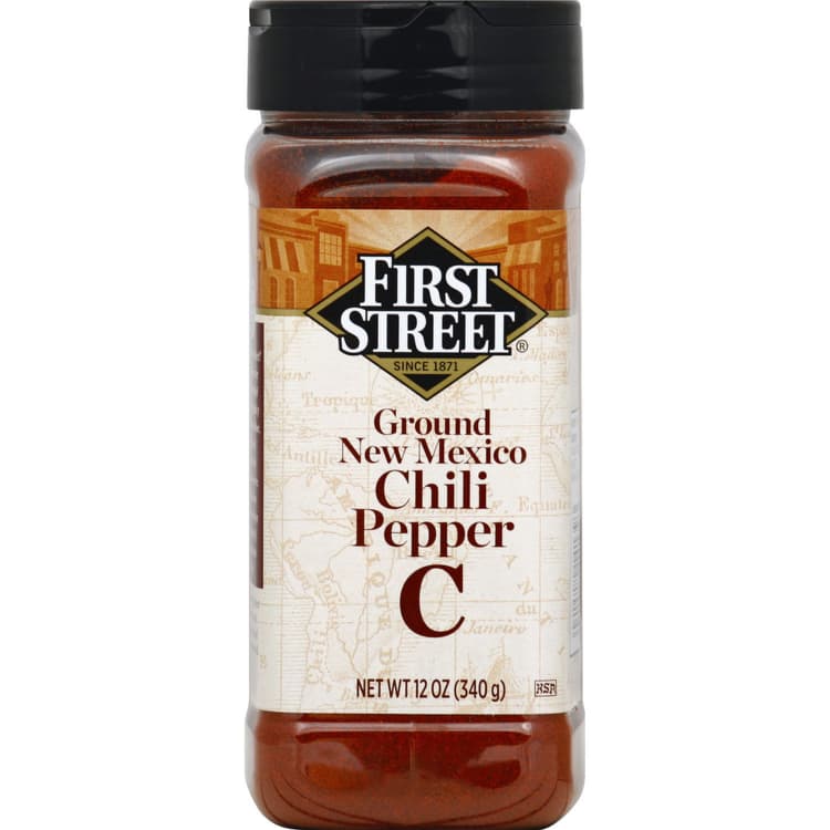 First Street Chili Pepper, New Mexico, Ground