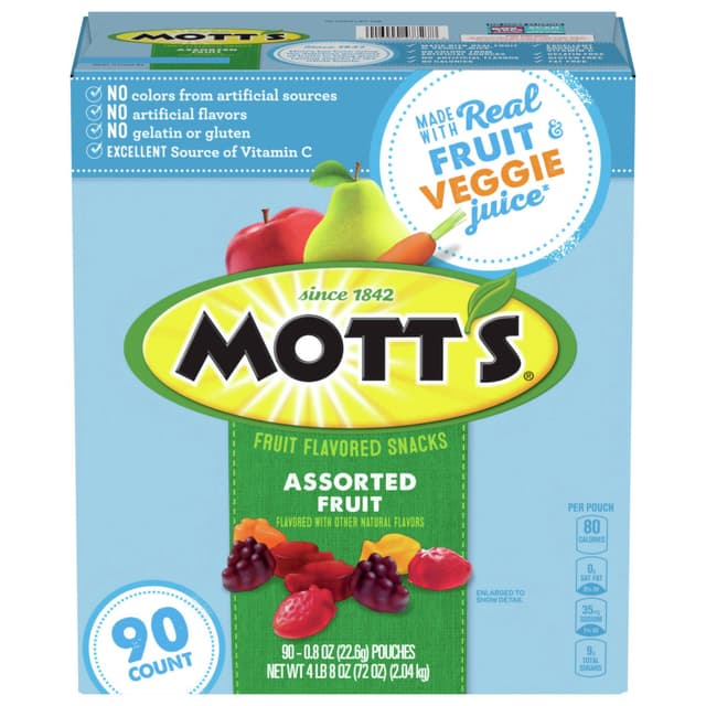 Is it Oral Allergy Syndrome Friendly? Mott's Assorted Fruit Flavored Snacks