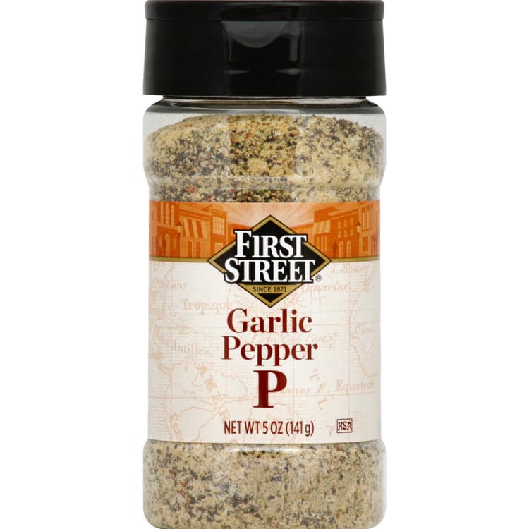 First Street Pepper, Garlic