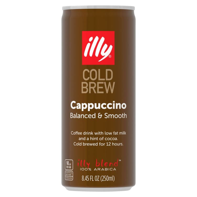 Illy Coffee Drink, Cappuccino, Cold Brew