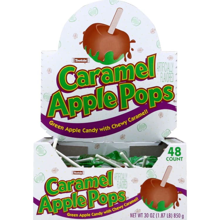 Tootsie Apple Pops, Caramel