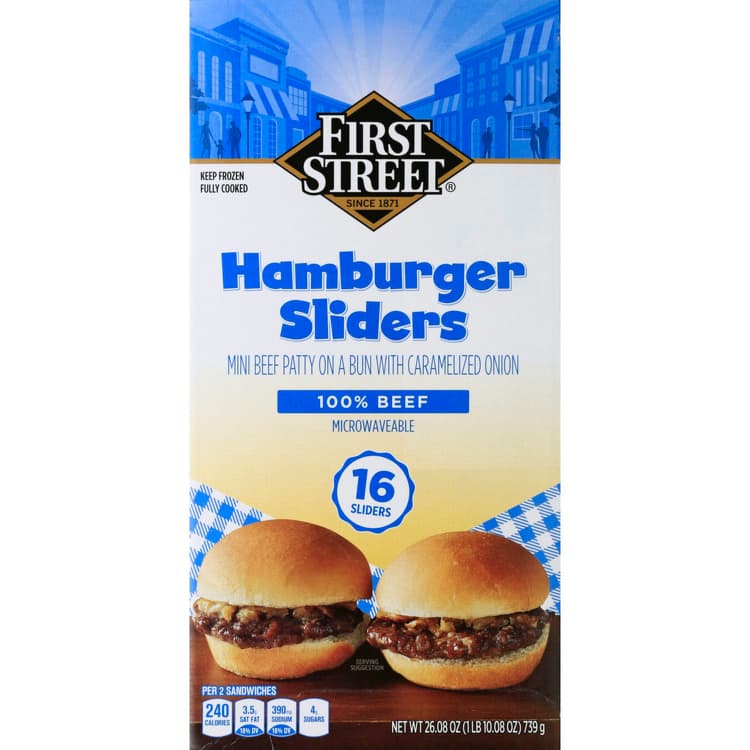 First Street Sliders, Hamburger