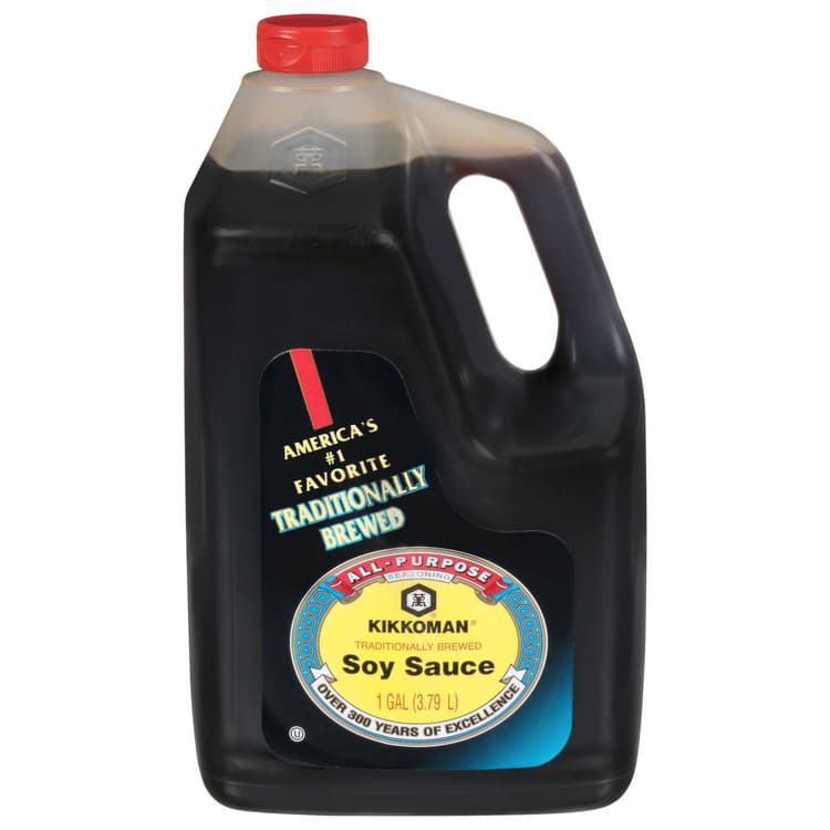 Kikkoman Soy Sauce Naturally Brewed - 1 Gallon