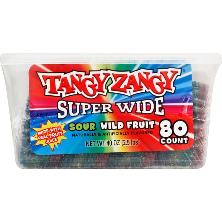 Tangy Zangy Wild Fruit, Sour, Super Wide