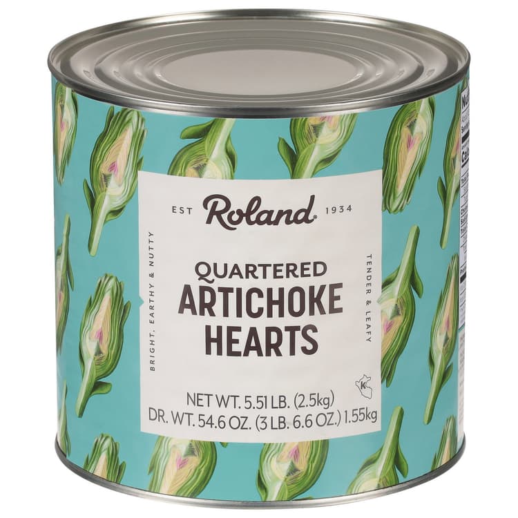 Roland, Artichoke Hearts, Quartered