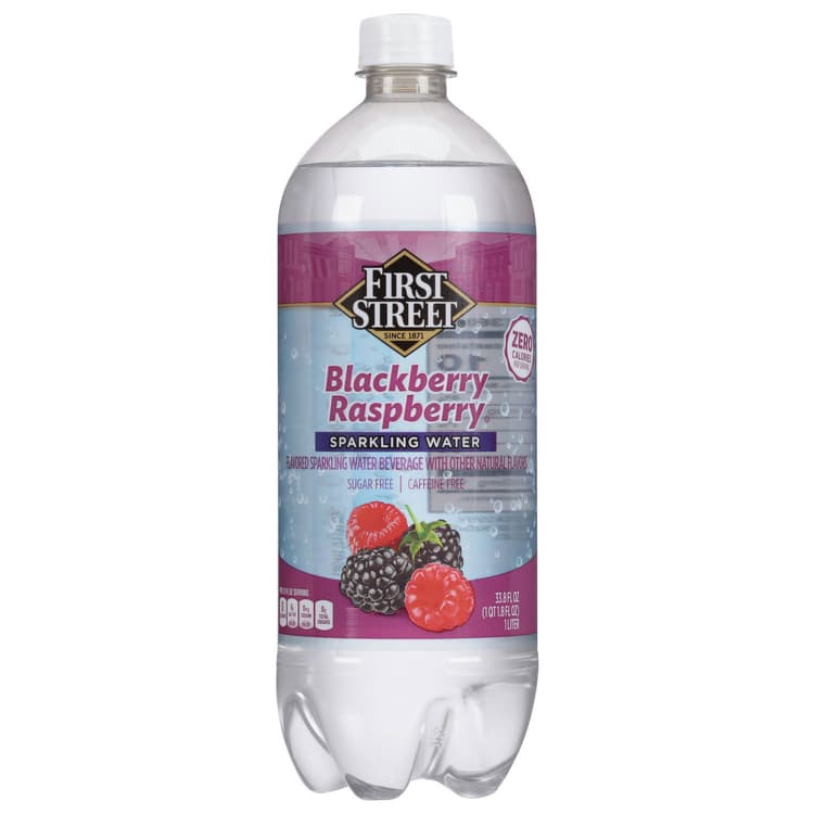 First Street, Sparkling Water, Black Raspberry