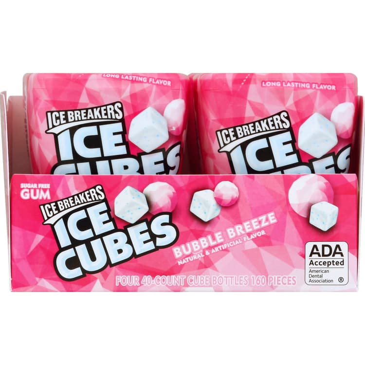 Ice Breakers Gum, Sugar Free, Bubble Breeze