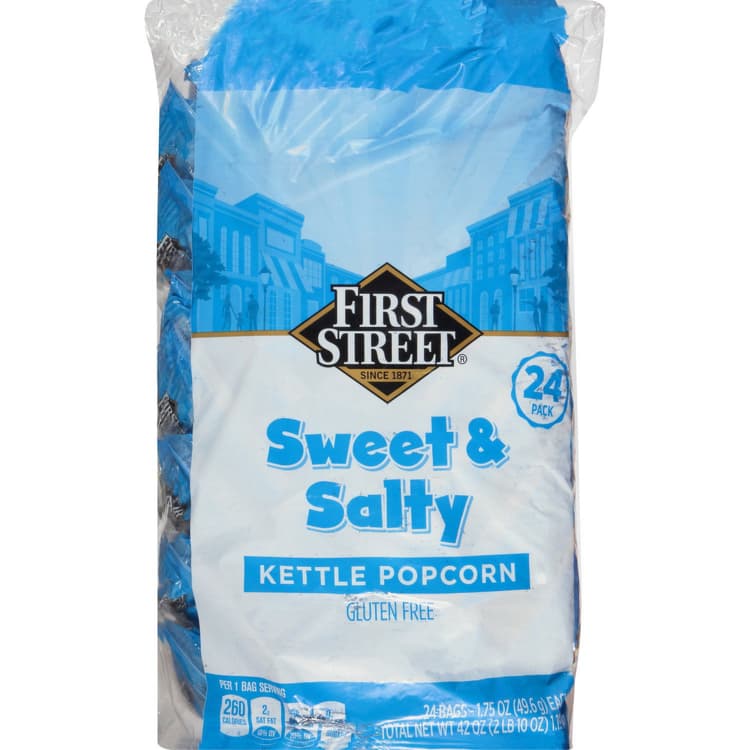 First Street Popcorn, Sweet & Salty, Kettle
