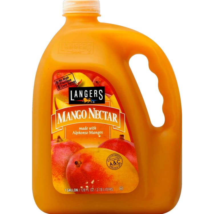 Langers Mango Nectar, With Alphonso Mangos