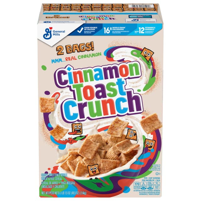 Is it Rye Free? General Mills Whole Wheat And Rice Cinnamon Toast Crunch Cereal