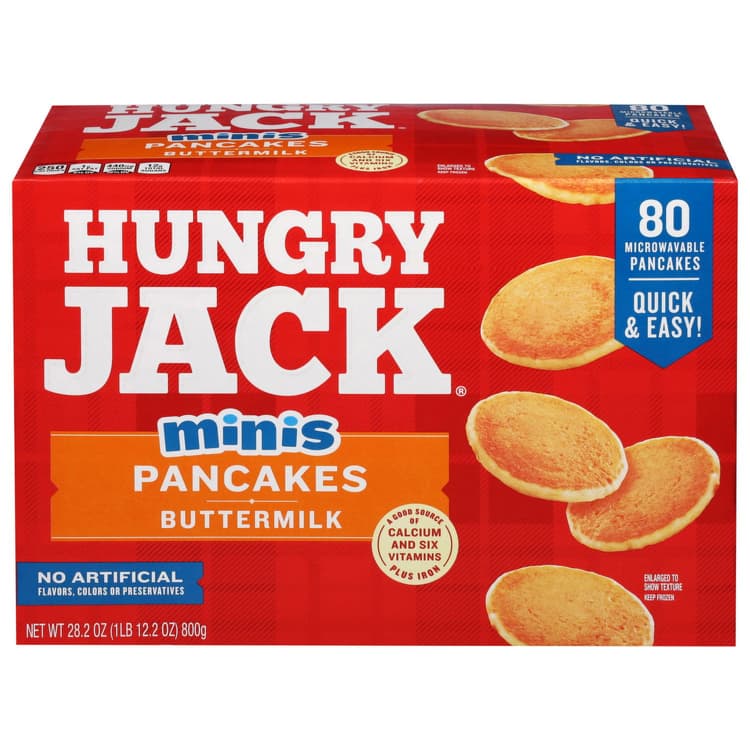 Hungry Jack Pancakes, Buttermilk, Minis