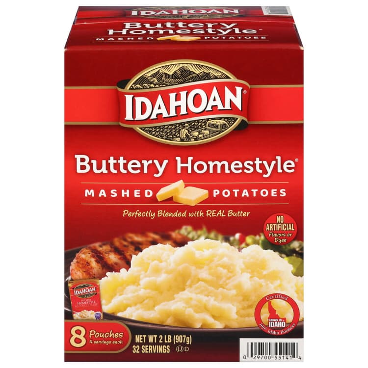 Idahoan Buttery Homestyle Mashed Potatoes Club