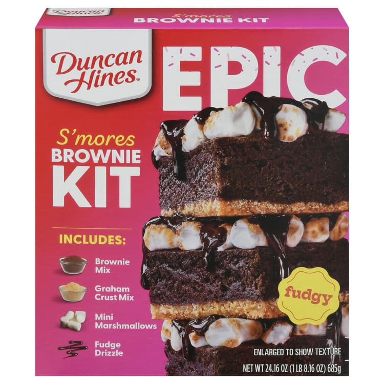 Duncan Hines Epic S'mores Brownie Kit