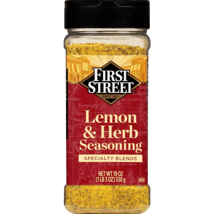 First Street Seasoning, Lemon & Herb, Specialty Blends