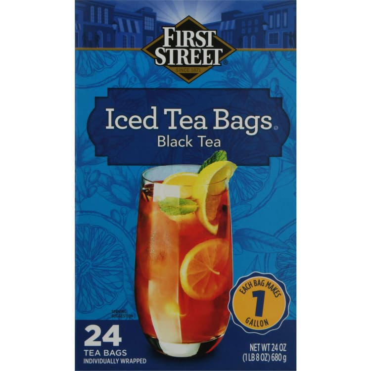 First Street Black Tea, Iced