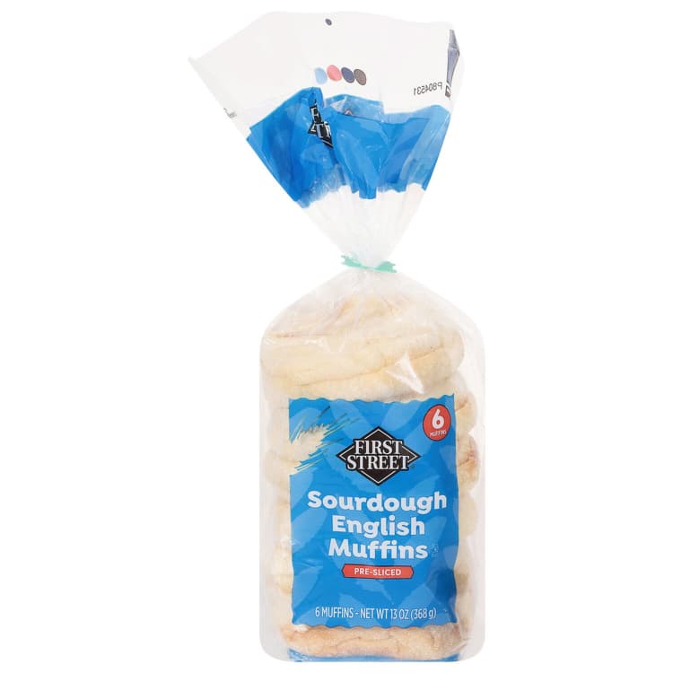 First Street English Muffins, Sourdough