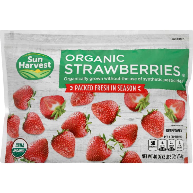 Sun Harvest Strawberries, Organic