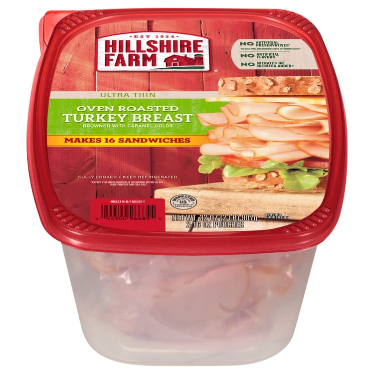 Hillshire Farm Hillshire Farm Ultra Thin Sliced Oven Roasted Turkey Breast Sandwich Meat