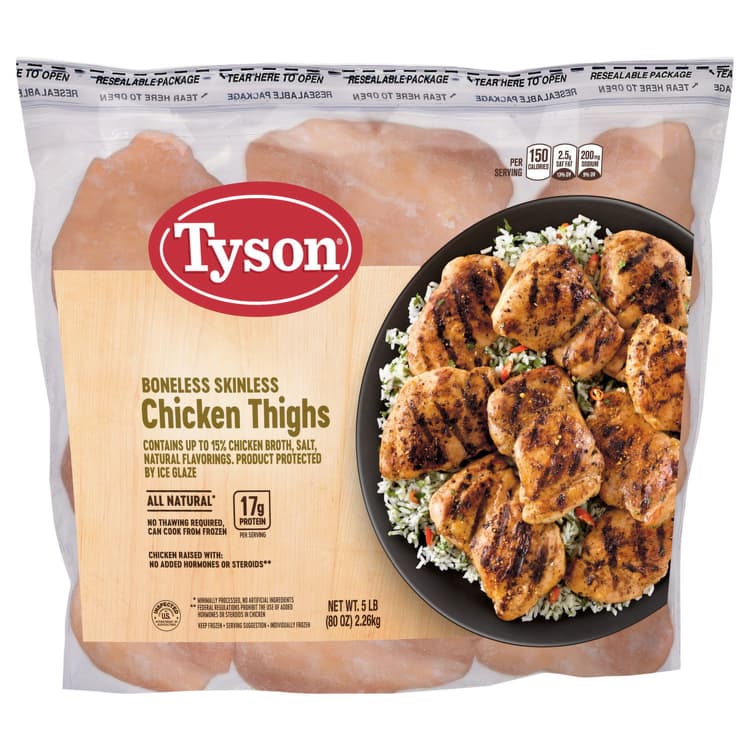 Tyson Tyson Chicken Thigh Portions