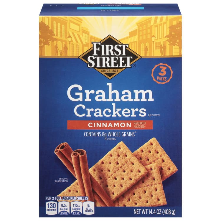First Street Graham Crackers, Cinnamon
