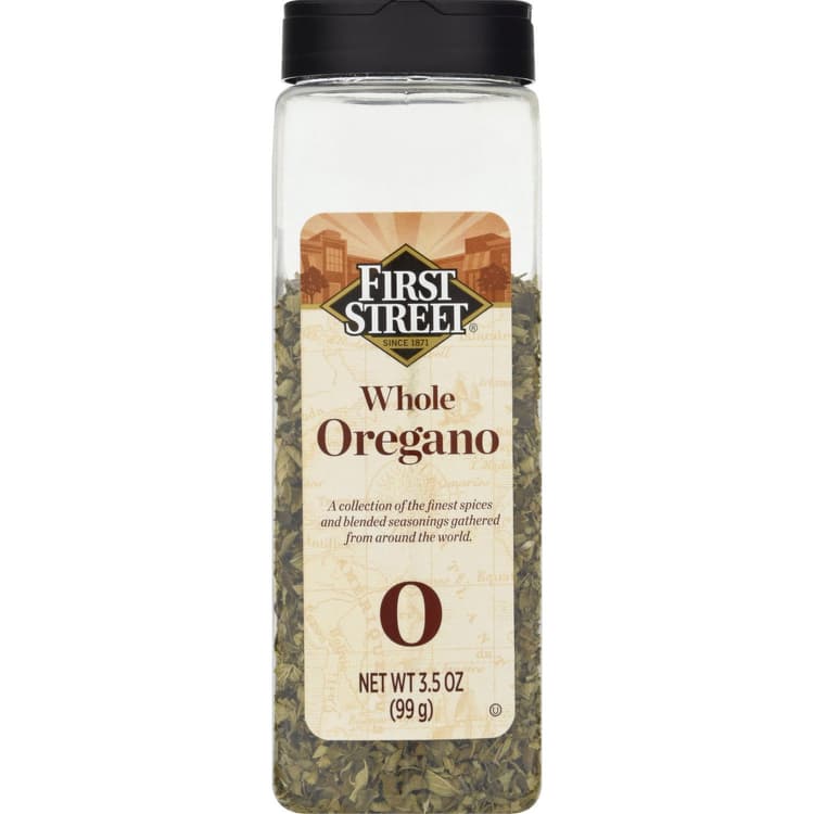 First Street Oregano, Whole