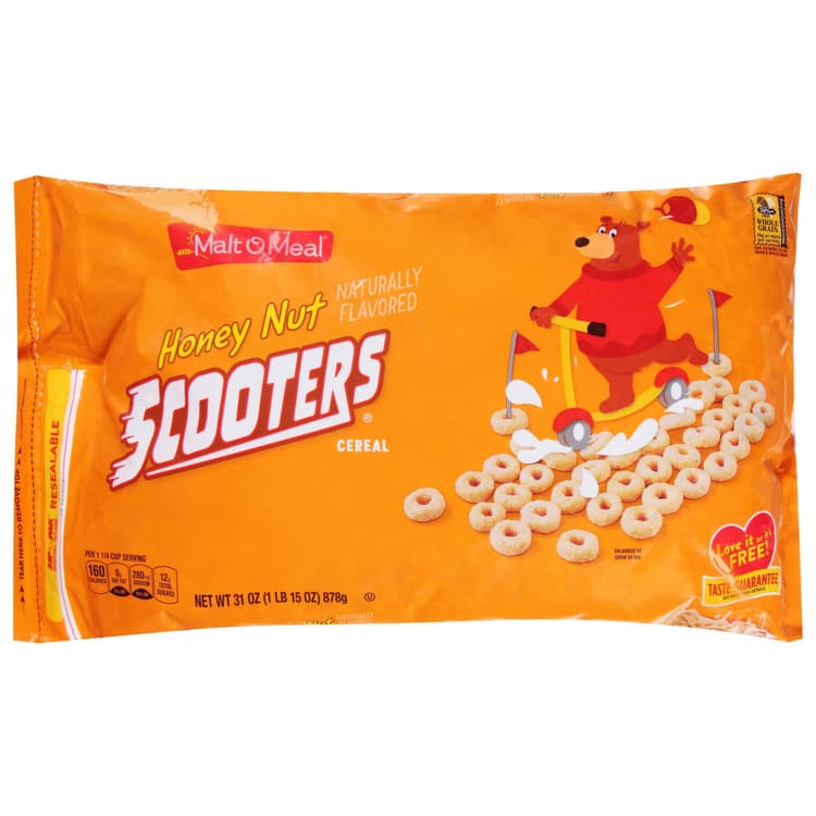 Malt O Meal Scooters Honey Nut Cereal