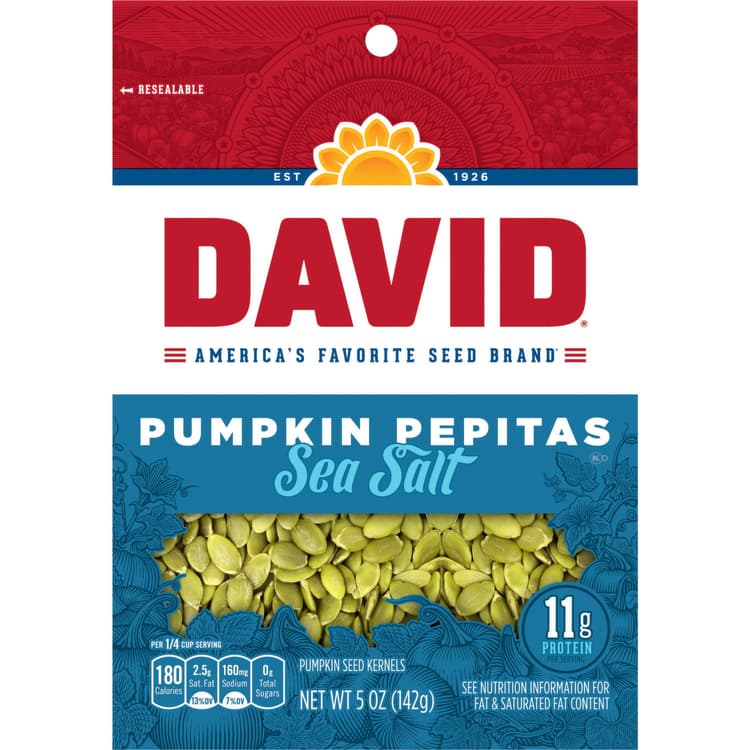 David Pumpkin Pepitas, Sea Salt