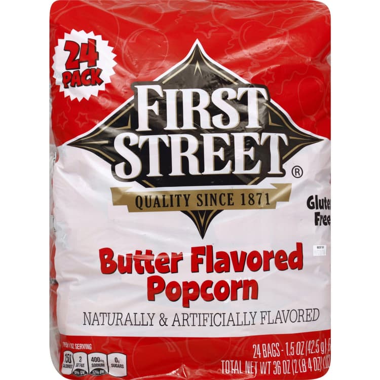 First Street Popcorn, Butter Flavored