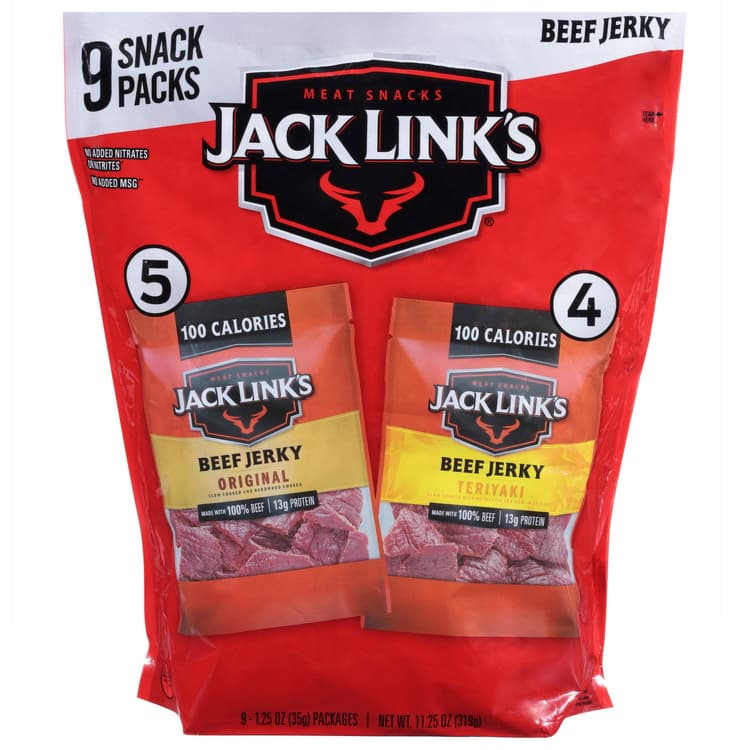 Jack Link'S Beef Jerky, Original/Teriyaki