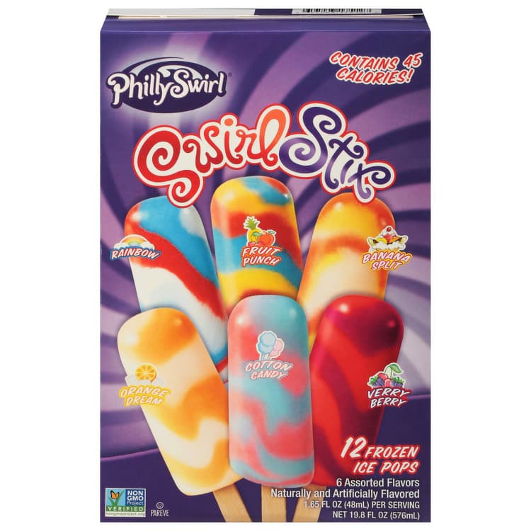 Phillyswirl Swirl Stix  Dessert Assorted