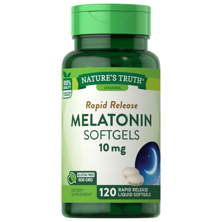 Nature'S Truth Rapid Release Melatonin Softgels