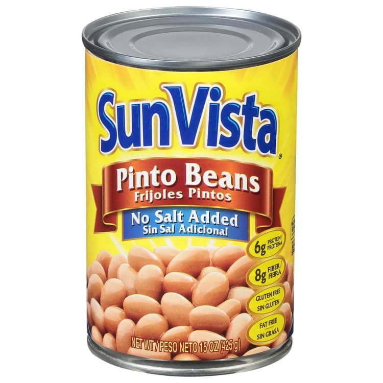 Sunvista Pinto Beans, No Salt Added