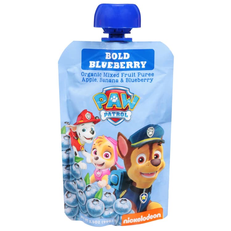 Paw Patrol Bold Blueberry Organic Blended Fruit Snack