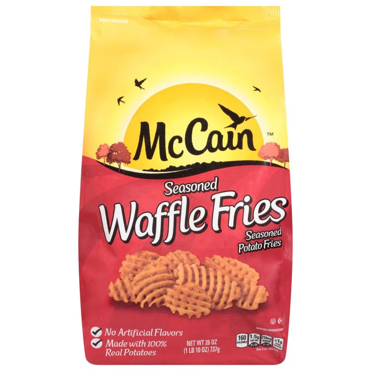 Mccain Waffle Fries, Seasoned