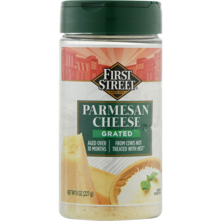 First Street Grated Cheese, Parmesan