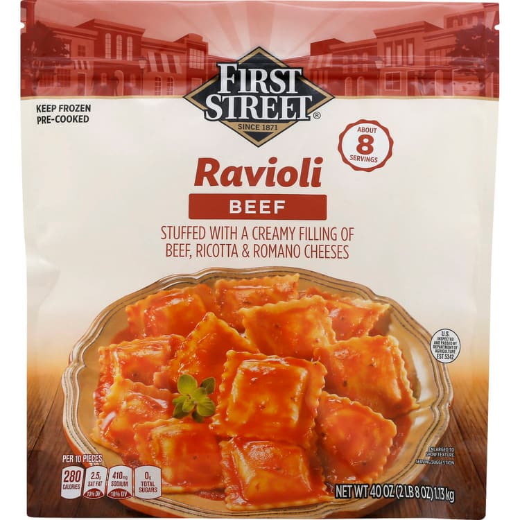 First Street Ravioli, Beef