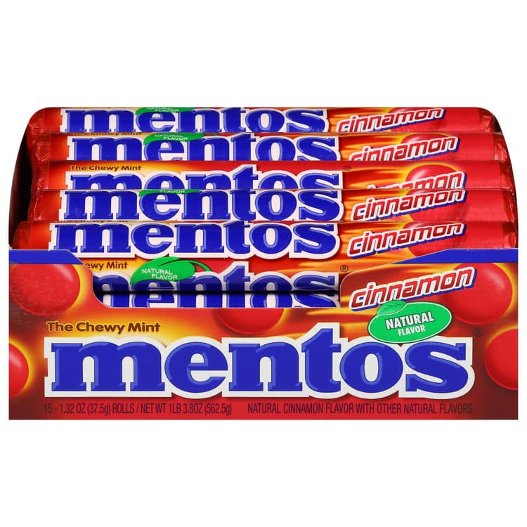 Mentos Cinnamon Chewy Mints
