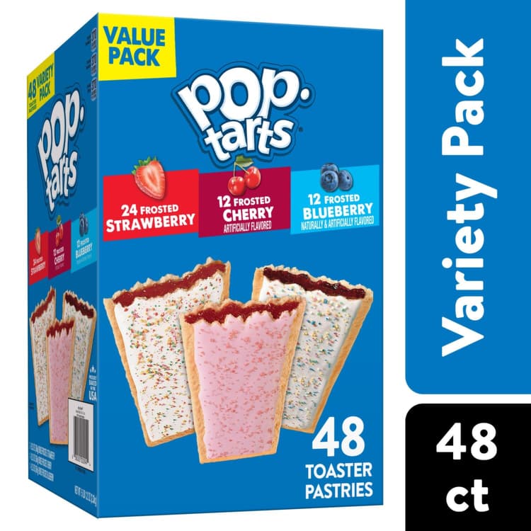 Pop-Tarts Toaster Pastries, Variety Pack, Value