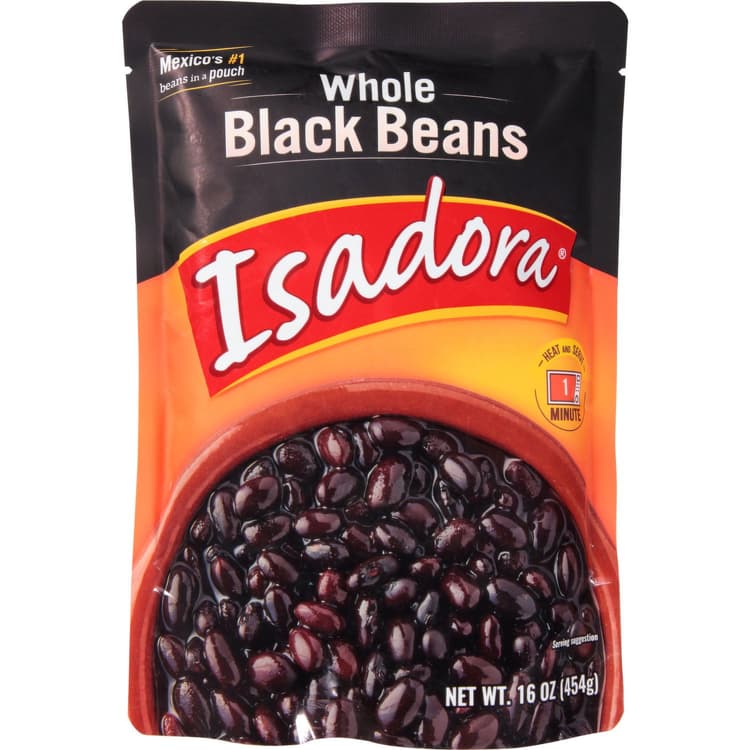 Isadora Black Beans, Whole