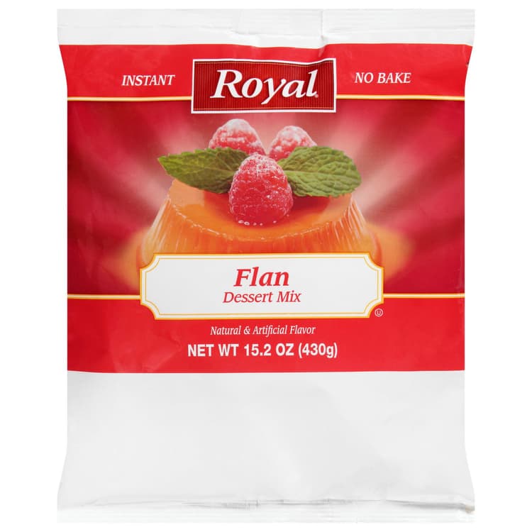 Royal Dessert Mix, Flan