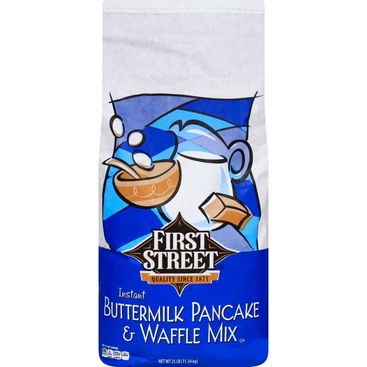 First Street Pancake & Waffle Mix, Instant, Buttermilk