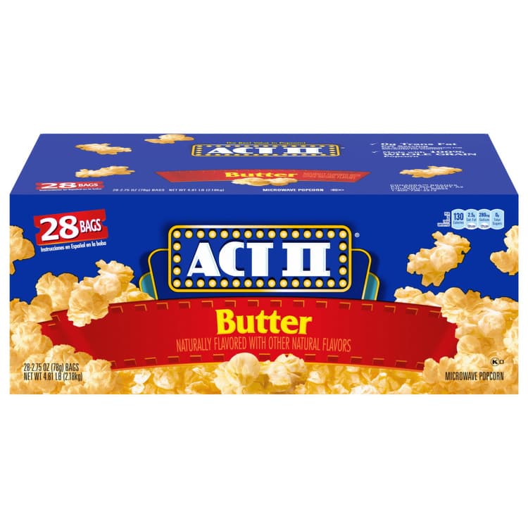 Act Ii Microwave Popcorn, Butter