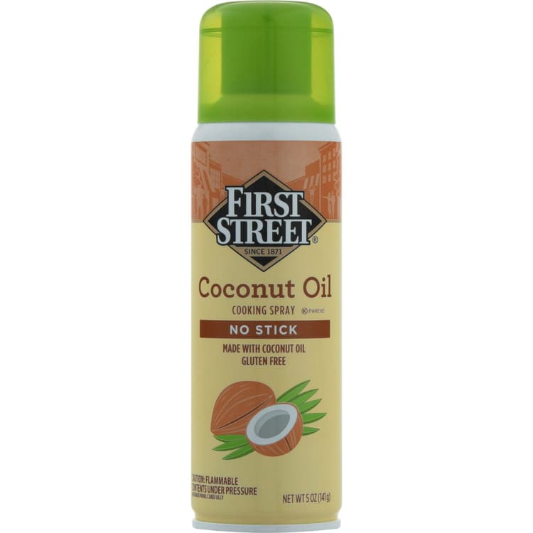 First Street Cooking Spray, Coconut Oil, No