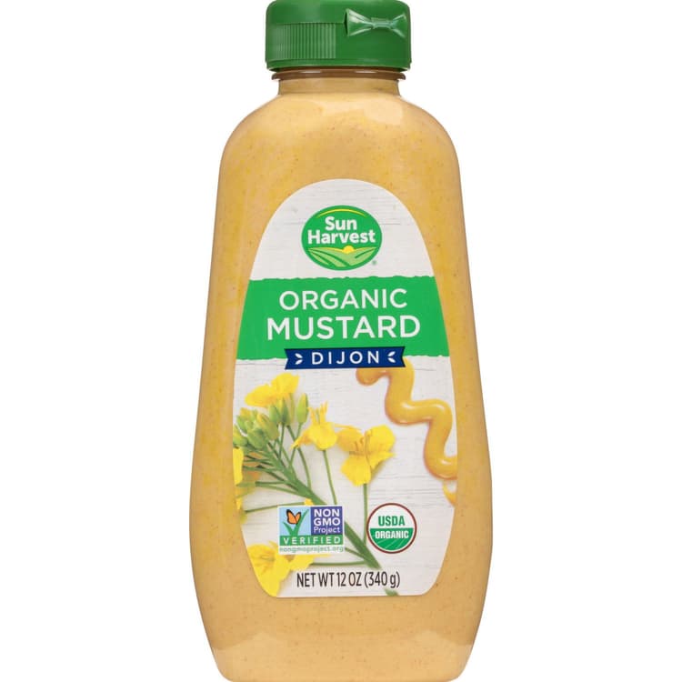 Sun Harvest Mustard, Organic, Dijon
