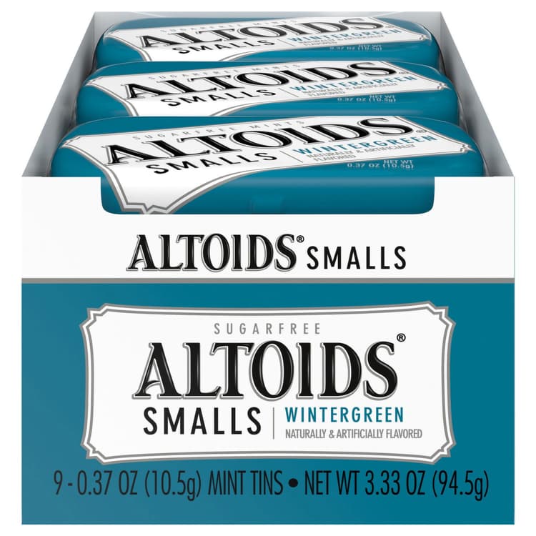 Altoids, Mint Tins, Sugarfree, Wintergreen, Smalls