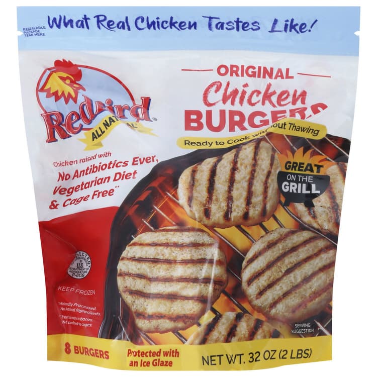 Red Bird Farms Chicken Burger