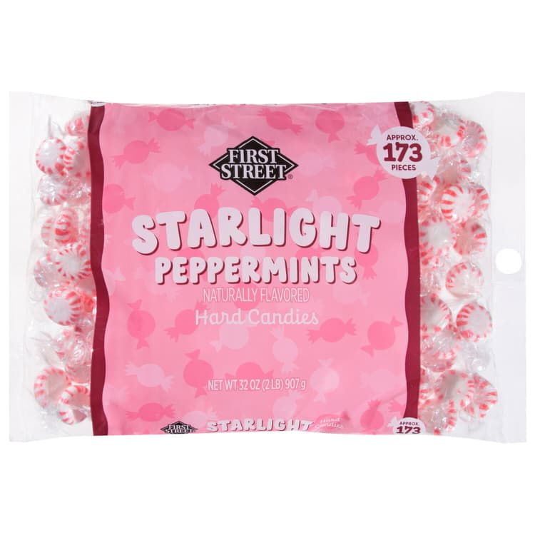 First Street Candies, Hard, Starlight Peppermints