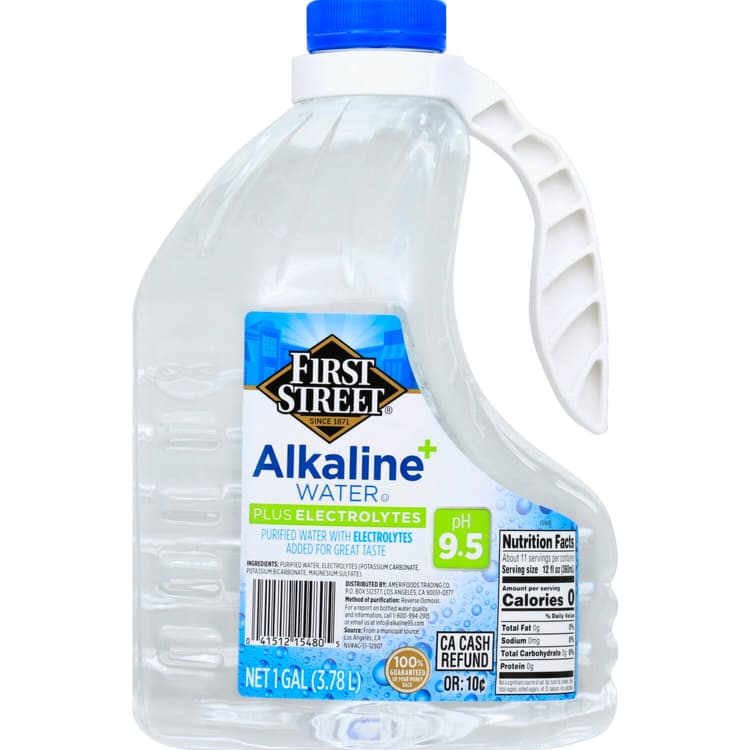 First Street Alkaline+ Water Plus With Electrolytes