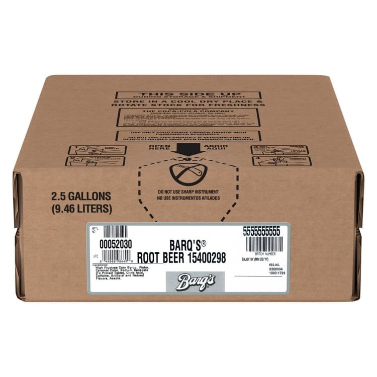 Barqs Syrup, Root Beer